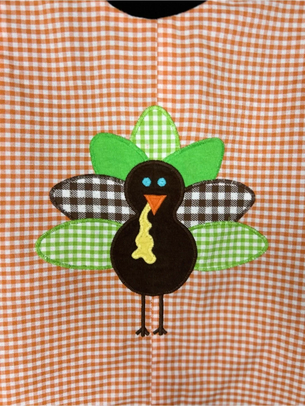 Kellys Kids Reversible Thanksgiving Longall Turkey Tractor Pumpkin Overalls 2T